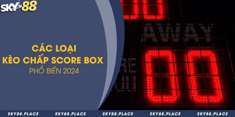 Kèo chấp score box là gì? Bí quyết cược để ăn thưởng đến 99% 2 Các loại kèo chấp score box phổ biến 2024
