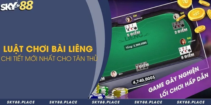 Game bài liêng là gì? Bí quyết để chơi bài Liêng luôn thắng 3 Luật chơi bài liêng chi tiết mới nhất cho tân thủ